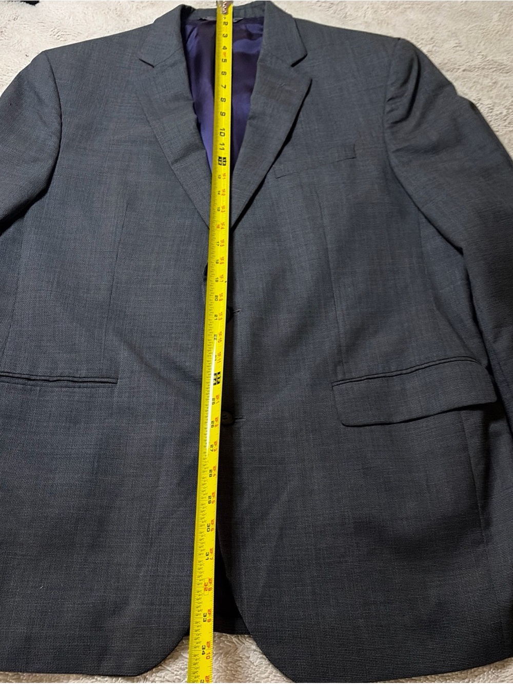 Men's Dark Gray Sport Blazer - Classic Tailored Jacket